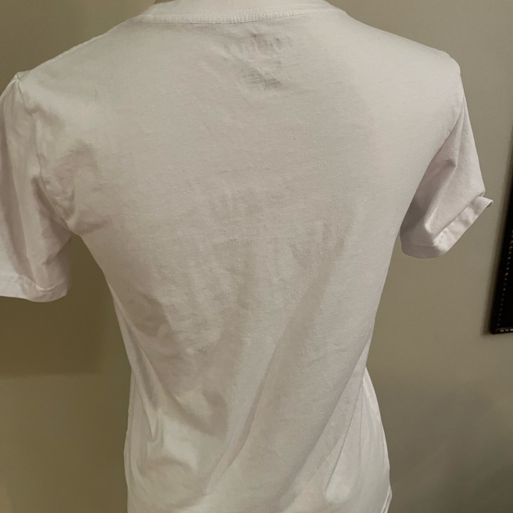 Youth Large (12-13) Jordan White Short Sleeve Shirt - Picture 2 of 5